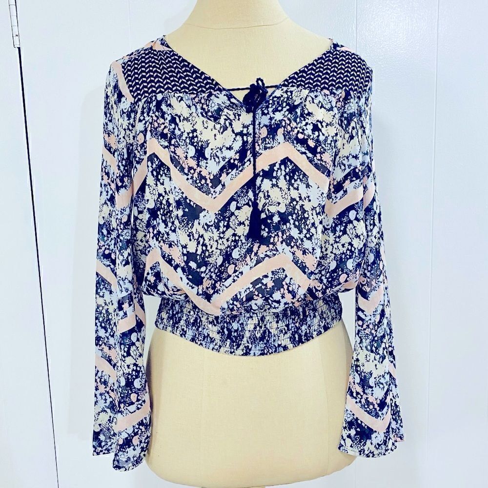 Love, Fire | Sheer Blouse